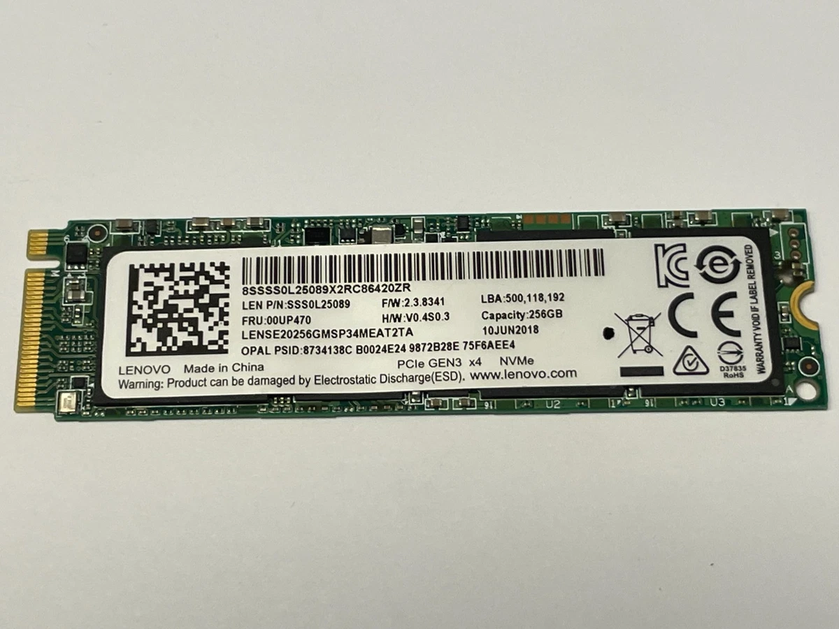 Lenovo 内蔵型SSD 256GB PCIe Gen4 NVMe 25+ Lenovo 256 GB Solid State Drives for sale | Updated Oct 2026