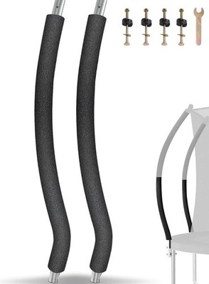 Trampoline Poles Replacement for Jumpzylla 8ft, 10ft Trampoline Lower Poles 2 Pk