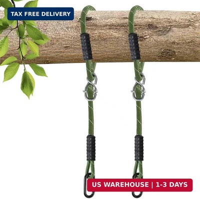 Tree Swing Ropes Heavy Duty, Adjustable Extendable Hammock Hanging Straps for Ou