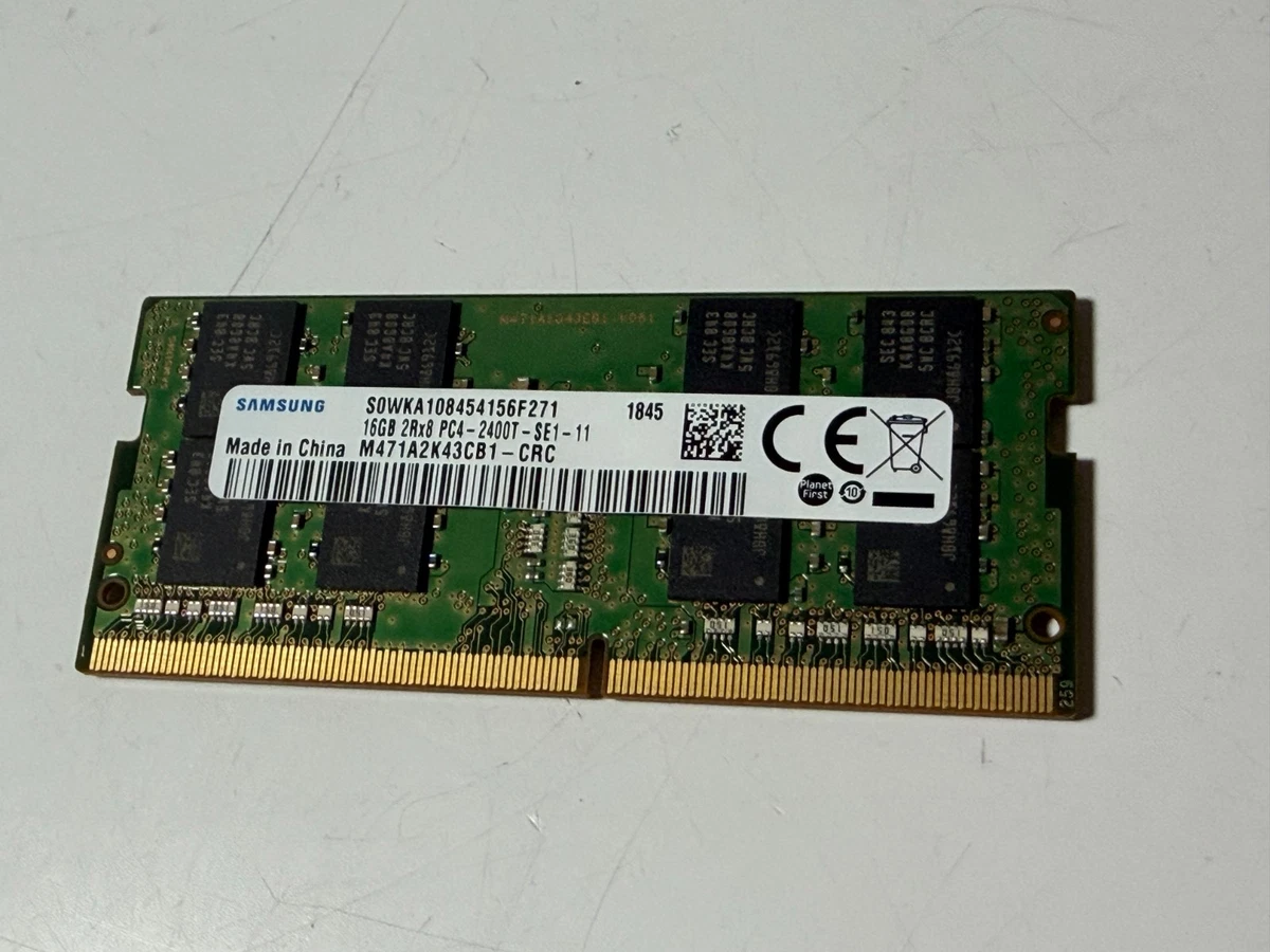 PC4-19200 (DDR4-2400) Bus Speed 16 GB Total Capacity DDR4 SDRAM