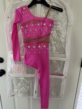 Custom Unitard from The Line Up - solo jazz costume size 8 youth