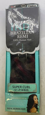 Bobbi Boss Indi Brazilian Remi 100 Human Hair Super Curl 10" Color: 1B/Bug