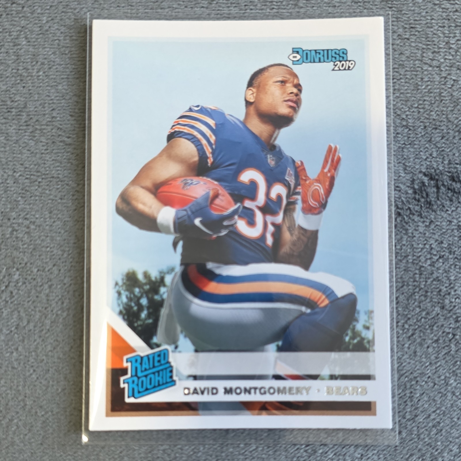 2019 Panini Donruss - Rated Rookie David Montgomery #311 Chicago Bears (RC)
