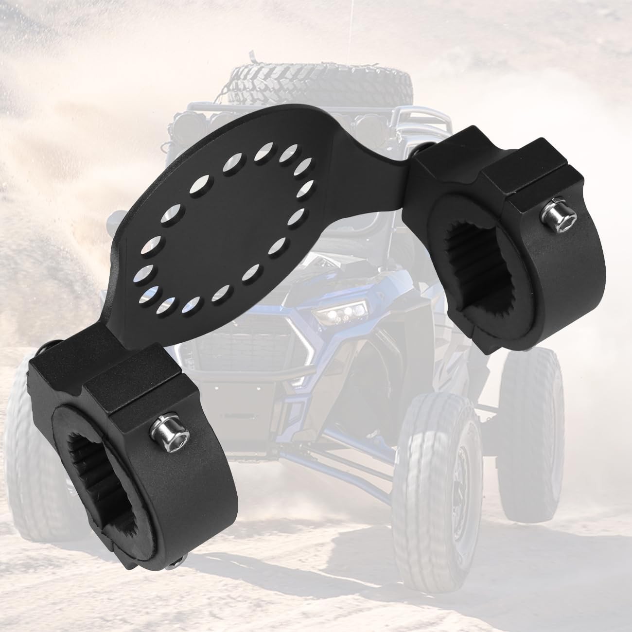 Water Can Mount, Oil Mounting Holder Fuel Container Mount Compatible with UTV A
