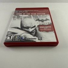 Batman: Arkham City Game of the Year Edition Sony PlayStation 3 Case/Game