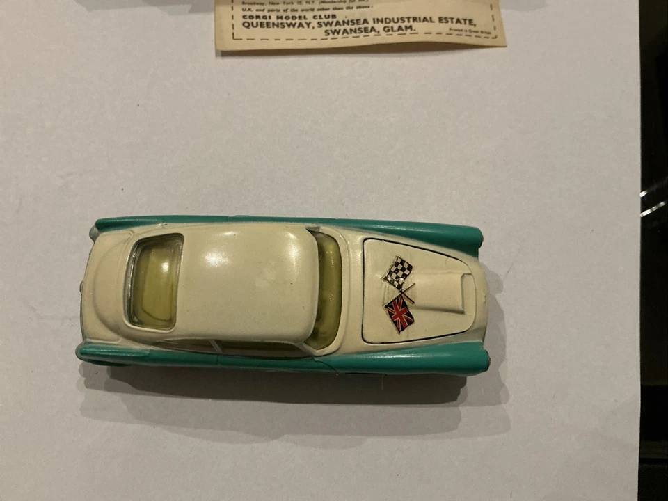 Aston Martin DB4 Corgi Toys 309Competition Model in Original Box – 1960s - Bild 4 von 4