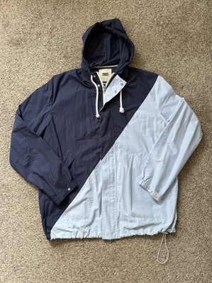 Vintage Kith Nassau Sailing Jacket Men s Size L Full Zip Color Block Blue