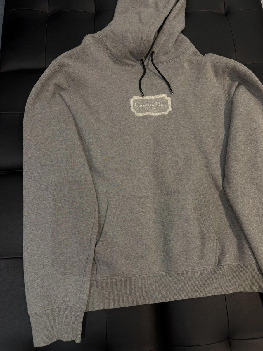 Christian Dior Couture グレー パーカー Size L - Dior Couture Hooded Sweatshirt Grey | eBay