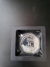 2020 War Poppy Collection 50p 999 Silver Plated Coin