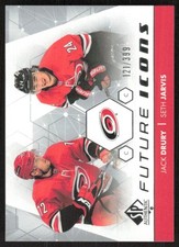 2022-23 UD SP Authentic Seth Jarvis, Jack Drury FI-6 Future Icons 121/399
