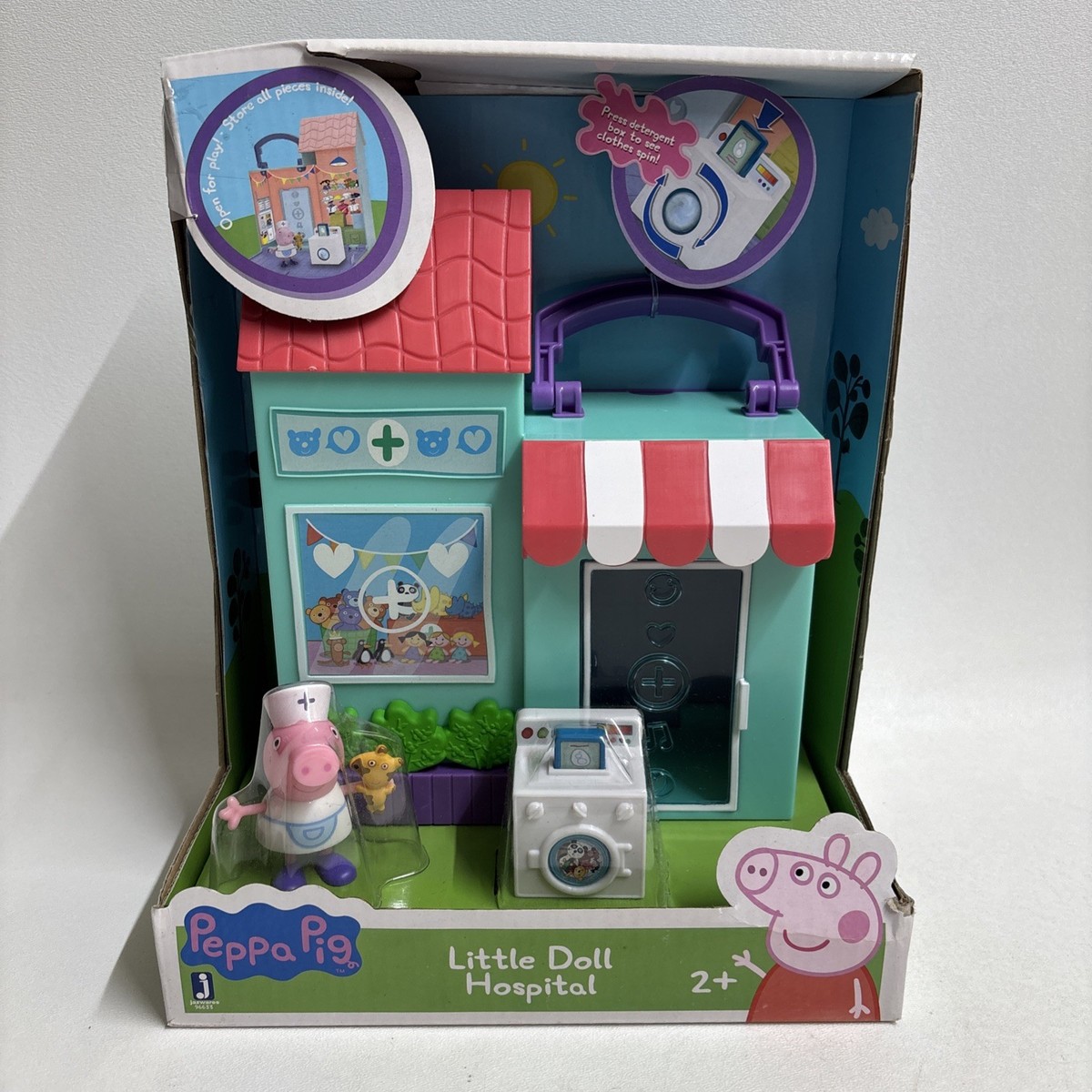 Peppa Pig Little Doll Hospital Playset Figure Jazwares for sale - Main Image