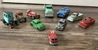 10 Vintage Tin Toy Car Bundle Lot Tootsietoy Chicago Metal Model Automobile Old