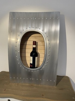 Flugzeug-Regal Airline, Wie Airbus, Wandregal Weinregal 42cmX 62cm X 15 Handmade