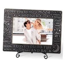 Couples Picture Frame, Valentine's Day Gifts for Girlfriend Boyfriend, I Love