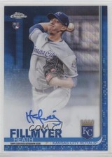 2019 Topps Chrome Rookie Blue Wave Refractor /150 Heath Fillmyer #RA-HF Auto b8c