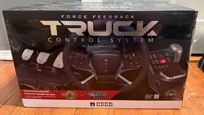 Hori - Force Feedback Truck Control System for PC (Windows 11/10) - Black