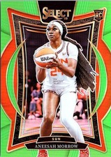 2025 Panini Select WNBA #42 Aneesah Morrow Neon Green Prizm #/75
