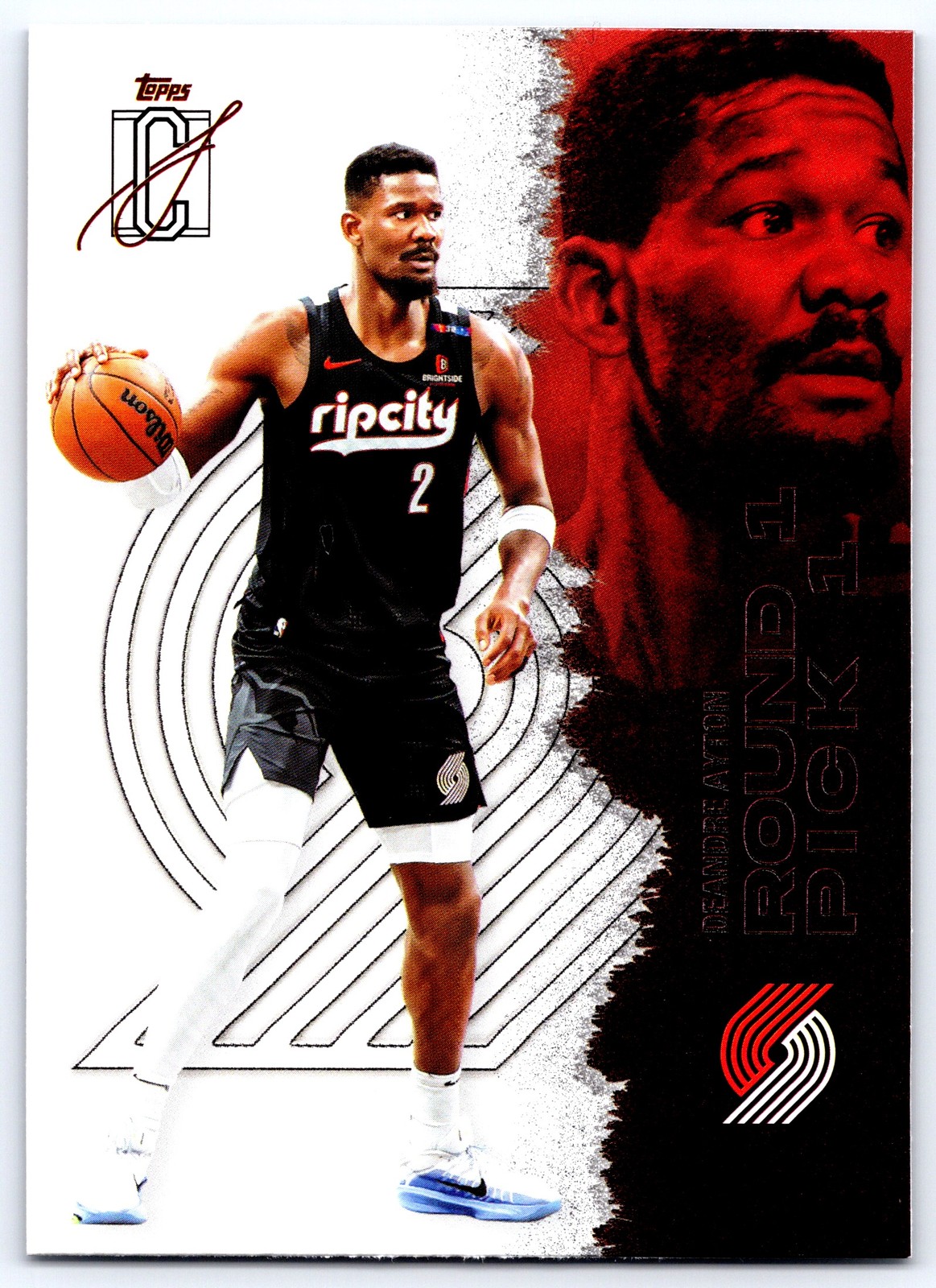 Deandre Ayton #22 Portland Trail Blazers 2025-26 Topps Signature Class