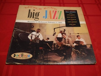 Conte Candoli All Stars Little Band Big Jazz 1960 LP Crown CST-190 Guaraldi Jazz