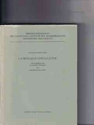 La musique speculative Nicolas Bergier:
