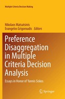 Preference Disaggregation In Multiple Criteria Decision Analysis Taschenbuch Xix