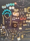 VINTAGE TO NOW ESTATE SALE COSTUME JEWELRY LOT COLLECTED OVER YEARS #25