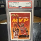 1992 Upper Deck Michael Jordan MVP psa 10