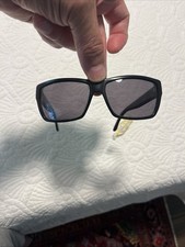 Gucci Sunglasses Black Rectangular Frame Made In Italy