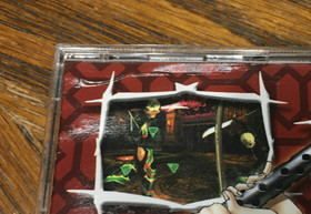 Maken X (Sega Dreamcast, 2000) No Manual Waterdamaged Back Cover Tested Works