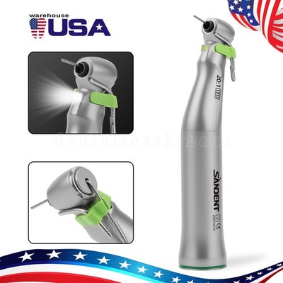 Dental Implant Contra Angle Handpiece 20:1 Reduction E-Generator LED Self Light