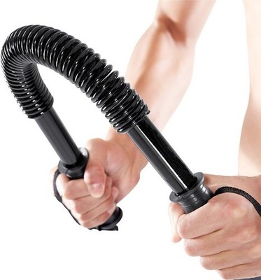 Power Twister Bar 30KG to 60KG Arm Chest Exercise Spring Bendy Bar Gym Strength