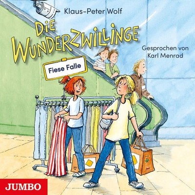 Die Wunderzwillinge. Fiese Falle: Band 3 Wolf, Klaus-Peter und Karl Menrad: