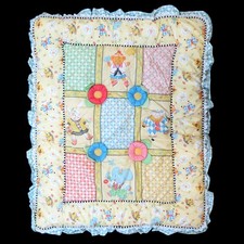 Vintage Mary Engelbreit Autographed Quilt, Judi S Bedding Set with Valance