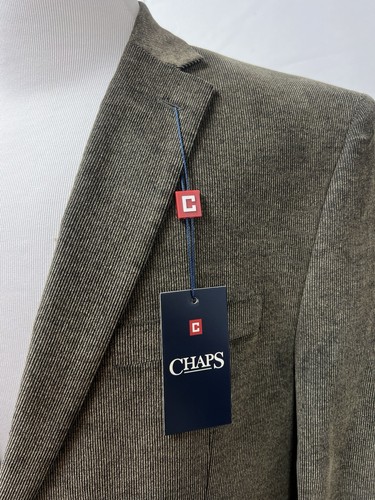 Chaps Ralph Lauren NWT $175 Men's 46R Corduroy Elbow Patch Sport Coat Blazer - Picture 8 of 9
