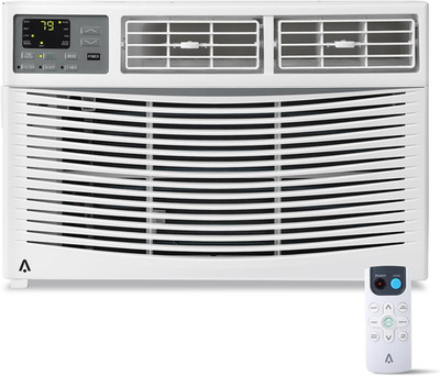 Window Air Conditioner 8000 Btu,Wifi-Enabled Smart AC with Remote, 3 Modes Cool 