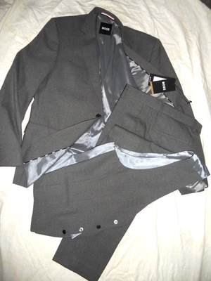 HUGO BOSS Recent BOSS Range super Fabric 3piece Suit Sz UK 42R"EU52R"W34-RRP£645 - Image 1 of 4