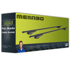Menabo Tiger - Dachträger - Aluminium - für Skoda Fabia Kombi III Typ NJ5 kpl.