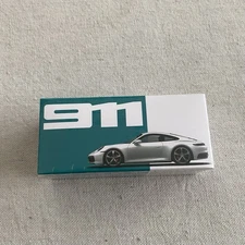 Mini GT 380 Porsche 911 992 Carrera S White LHD TSM Model Scale Miniatures Car