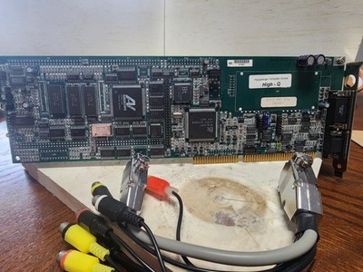 Hauppauge High Q ISA Capture Card   With Cables   Tested Pull   FCC H90WINPLUS