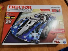 SUPERCAR - ERECTOR Building SET Meccano 18211 - Motorized - 25 Models in 1