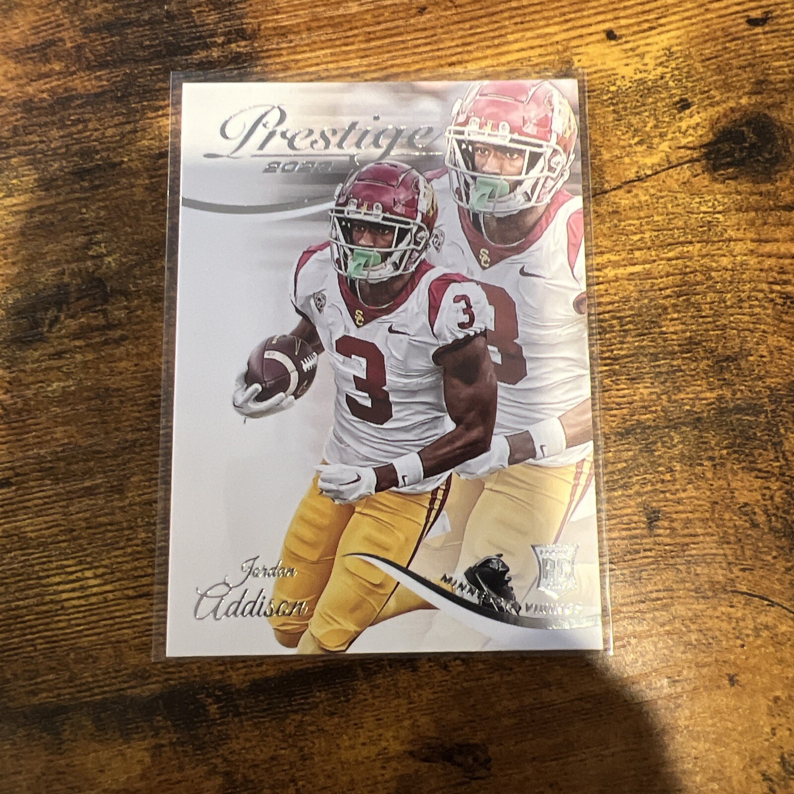 2023 Panini Prestige Jordan Addison RC Rookie Card #352 Minnesota Vikings