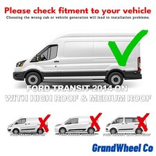 Juego De 2 Deflectores De Viento Para FORD TRANSIT 2014 A 2023