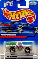 2000-198 Ford Bronco Collectible Collector Car Mattel Hot Wheels on sale 2000-198 Ford Bronco Collectible Collector Car Mattel Hot Wheels on sale