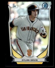 2014 Bowman Draft  Chrome Black Refractors Dylan Davis 70/75 San Francisco