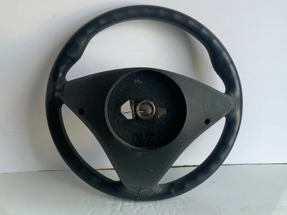 Direção de couro preto 2002-2005 Mercedes-Benz A203 C240 C230 fabricante de equipamento original  - Imagem 3 de 4