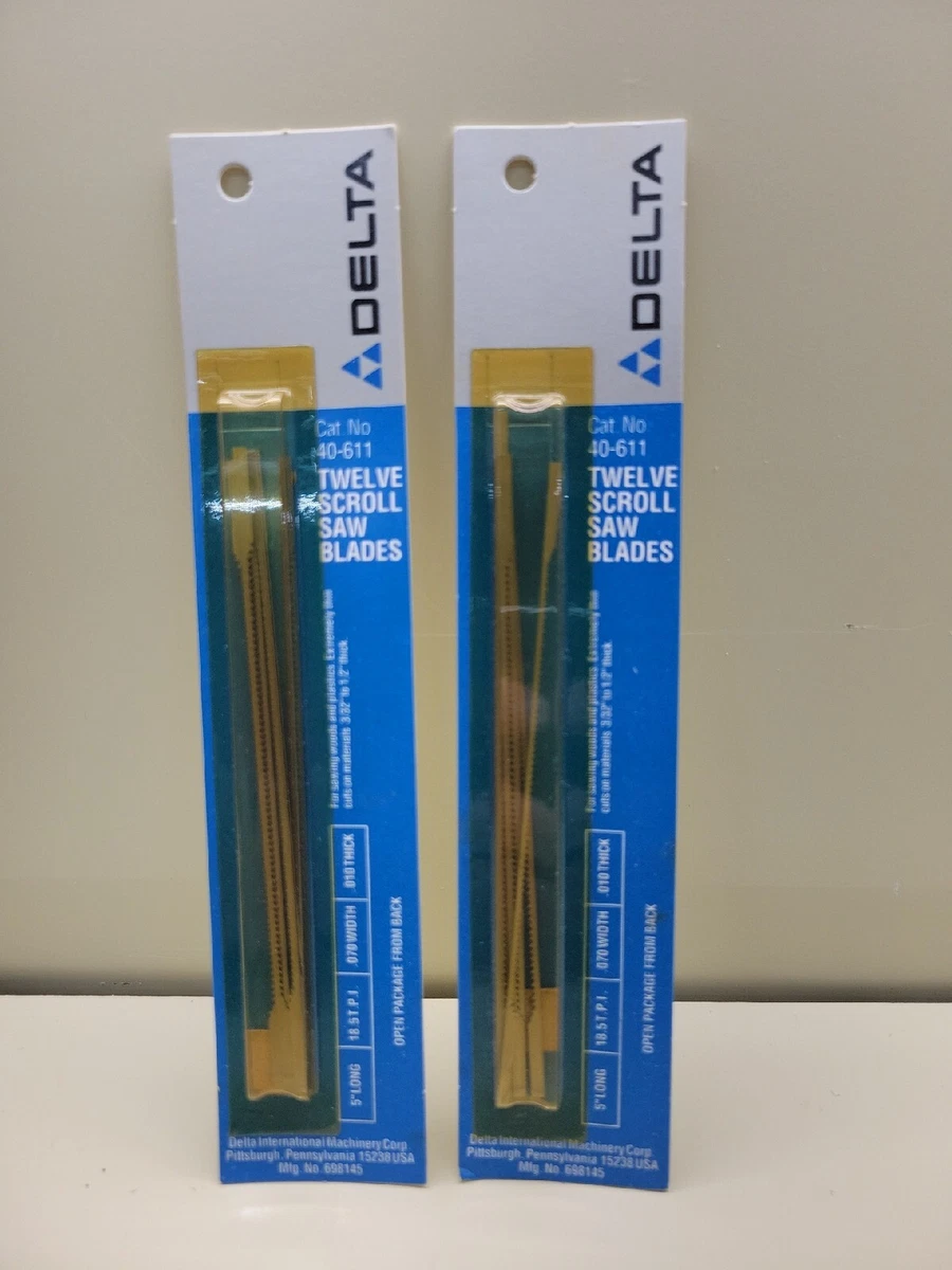 Delta Scroll Saw Blades