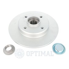 Image of OPTIMAL 602883BS1 BRAKE DISC LEFT,REAR AXLE,RIGHT FOR CITROËN,DS,OPEL,PEUGEOT,VA
