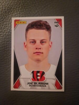 Joe Burrow Rookie Card Panini 2020 Mint Condition 