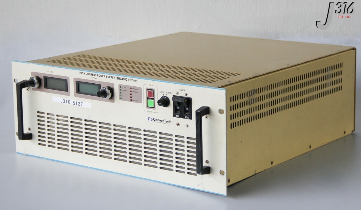 リクエスト 5127 CONVERTECH HIGH CURRENT POWER SUPPLY SHC-4000-13V | eBay