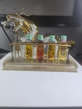 Coty Perfume Set .75oz each 4 bottles Vintage